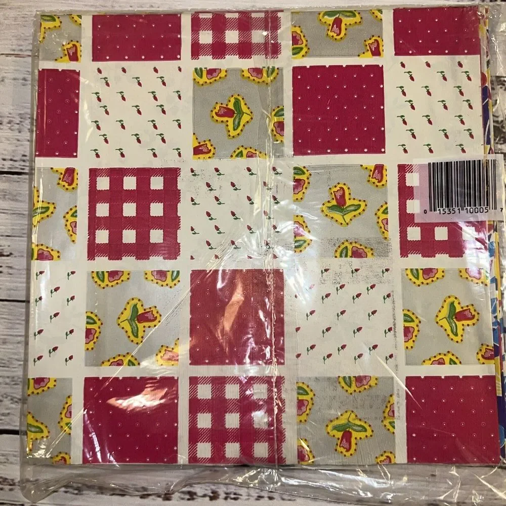 Vintage Gift Wrapping Paper Strawberry‎ 6 Design 12 Sheet 50 Sq Ft All Occasion